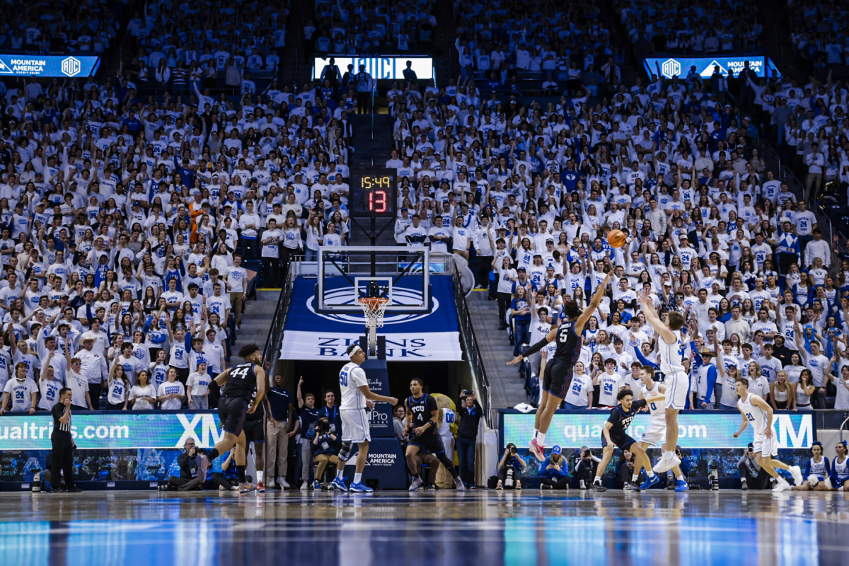 Dallin Hall Marriott Center TCU basketball